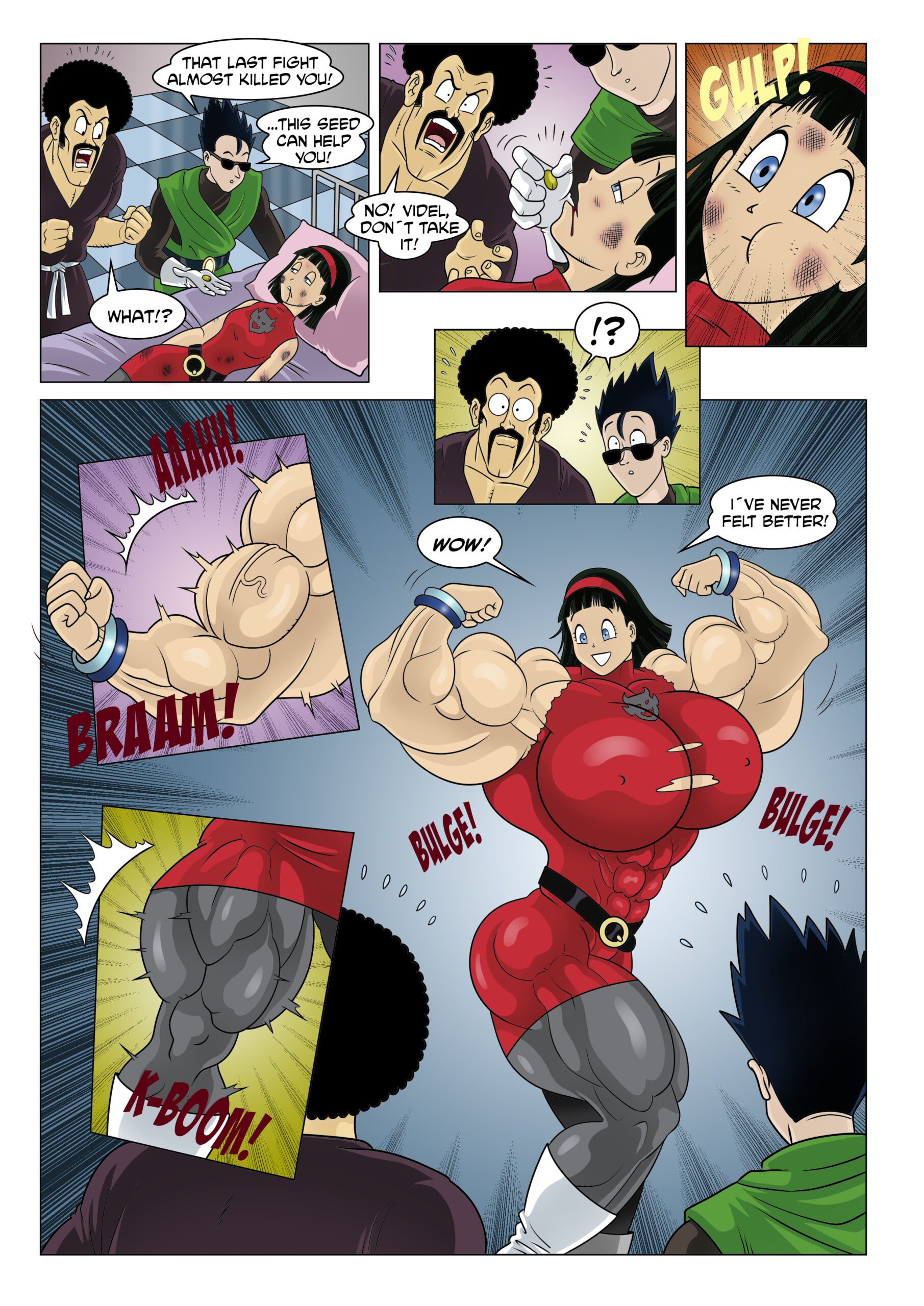 videl female muscle growth