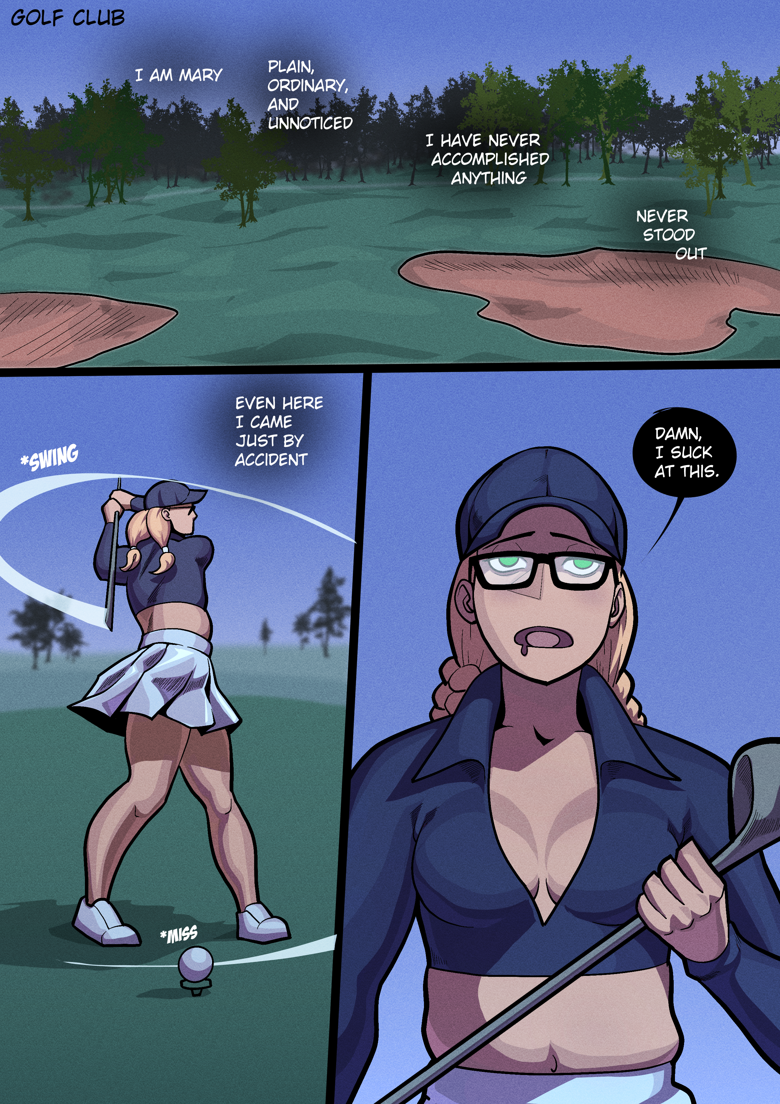 female muscle growth comic