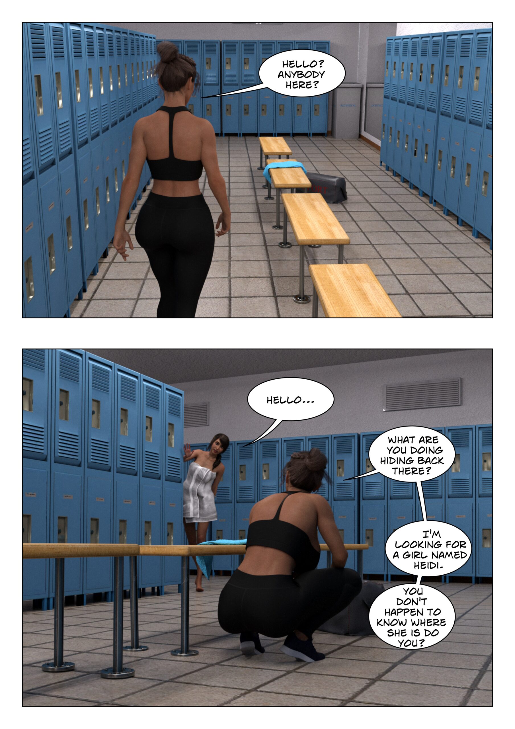 female muscle growth comic