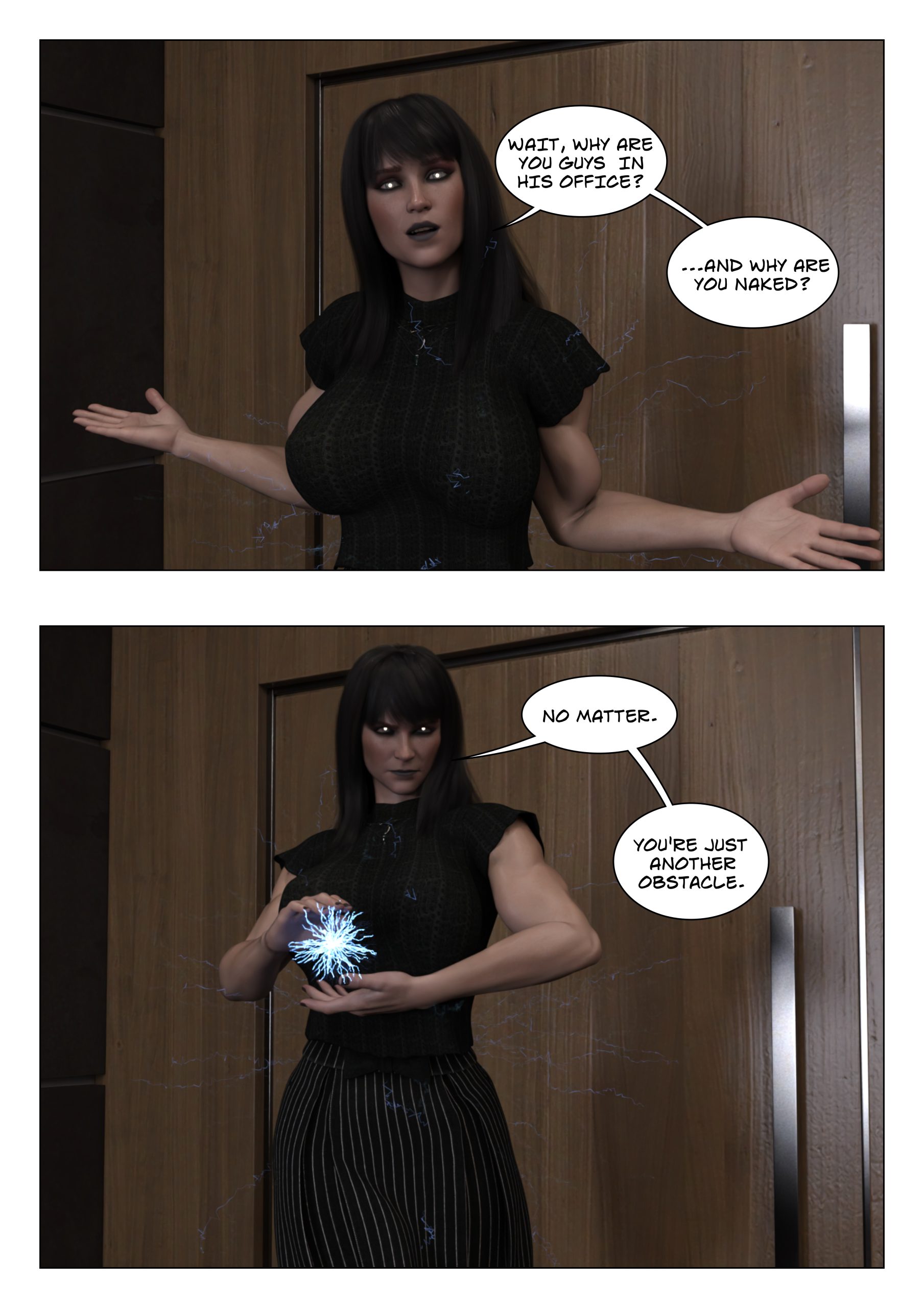 female muscle growth comic