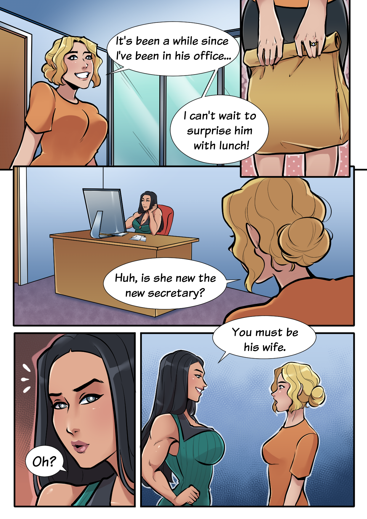 female muscle growth comic