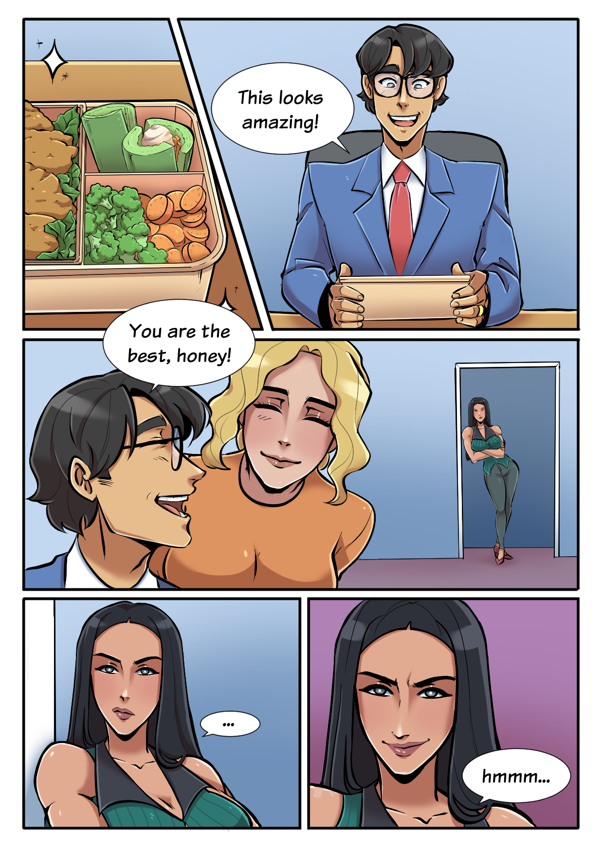 female muscle growth comic