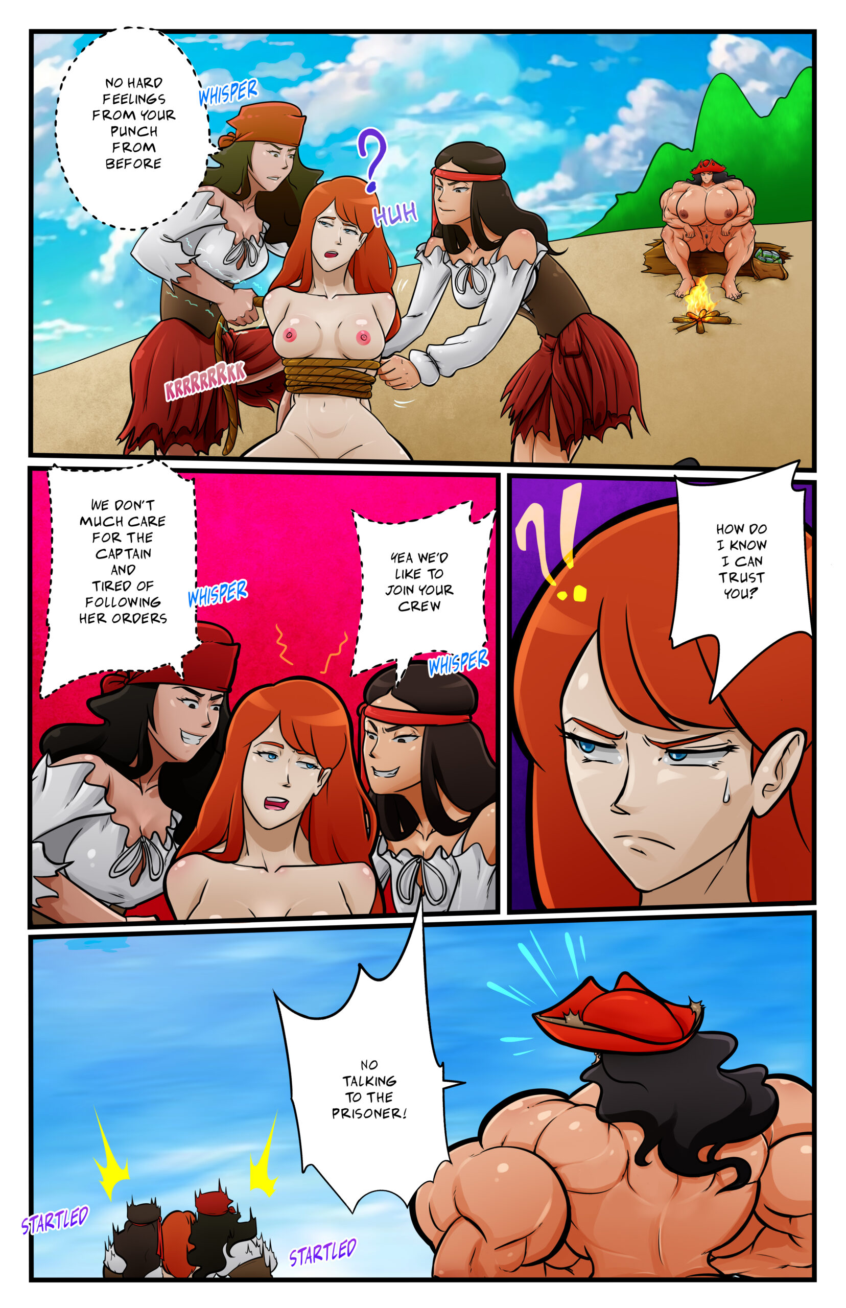 female muscle growth comic