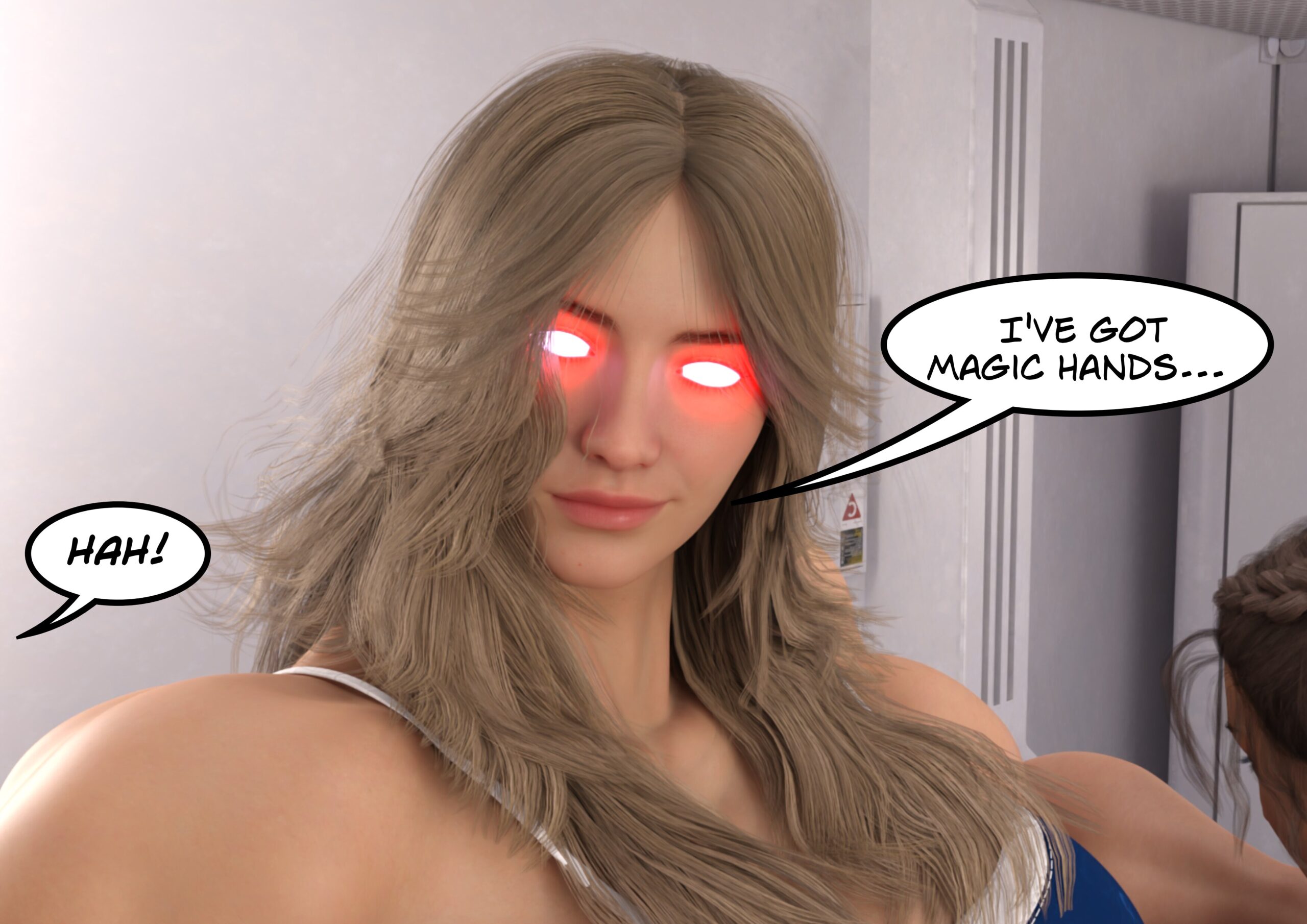 female muscle growth comic