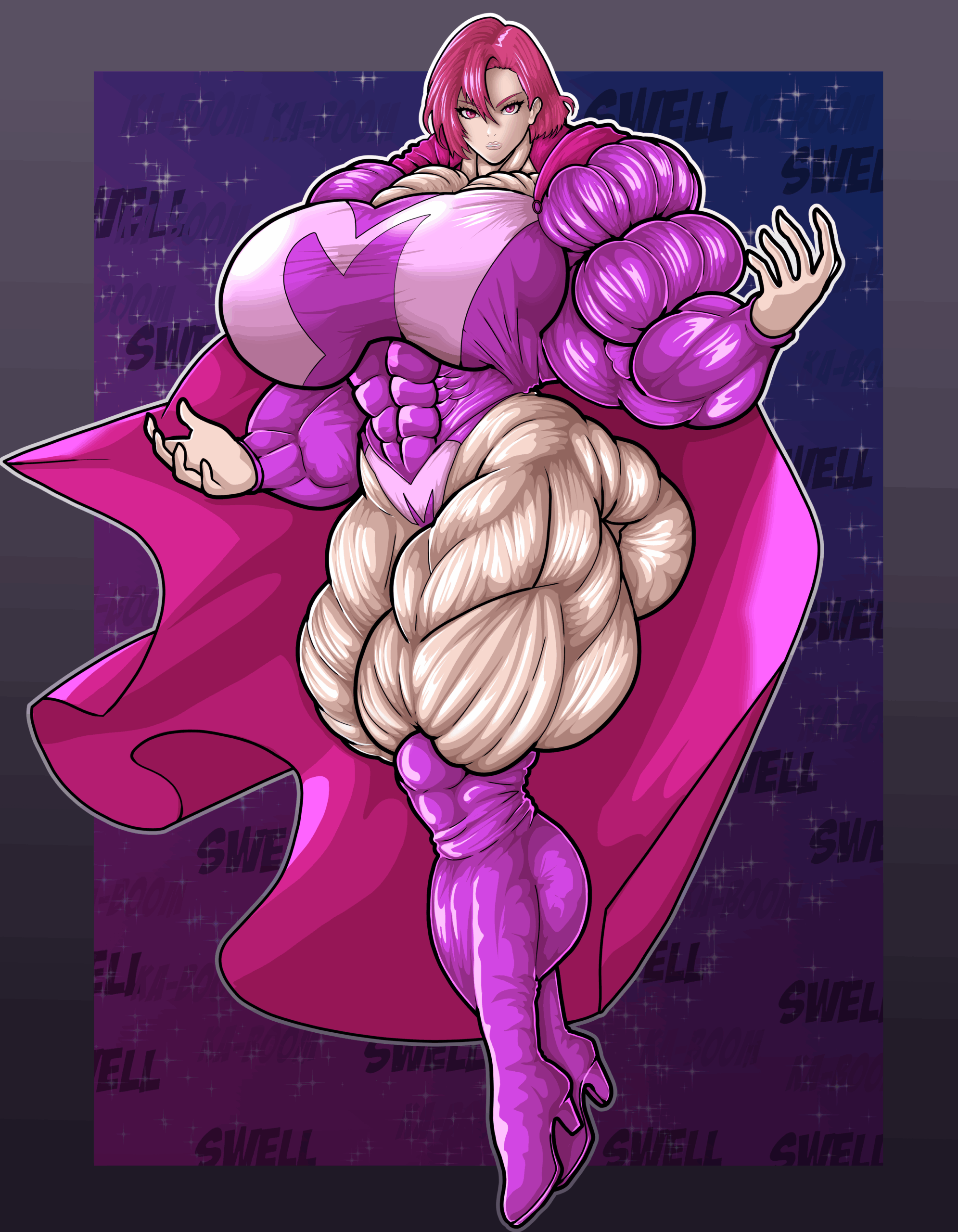 magna female muscle growth