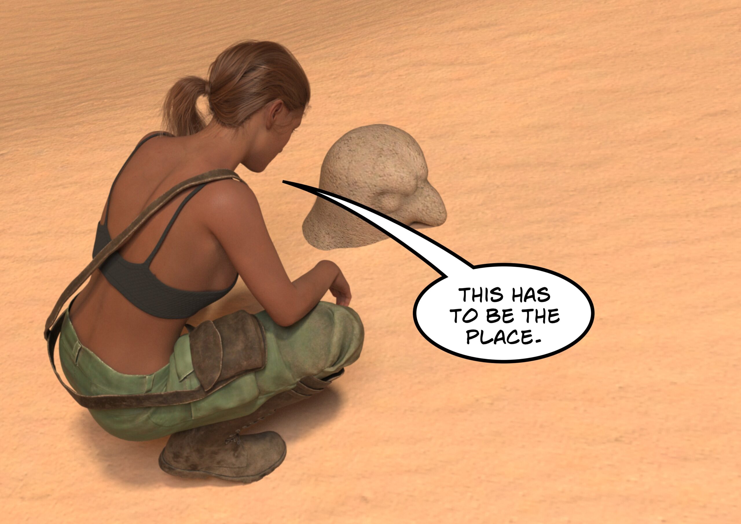 female muscle growth comic