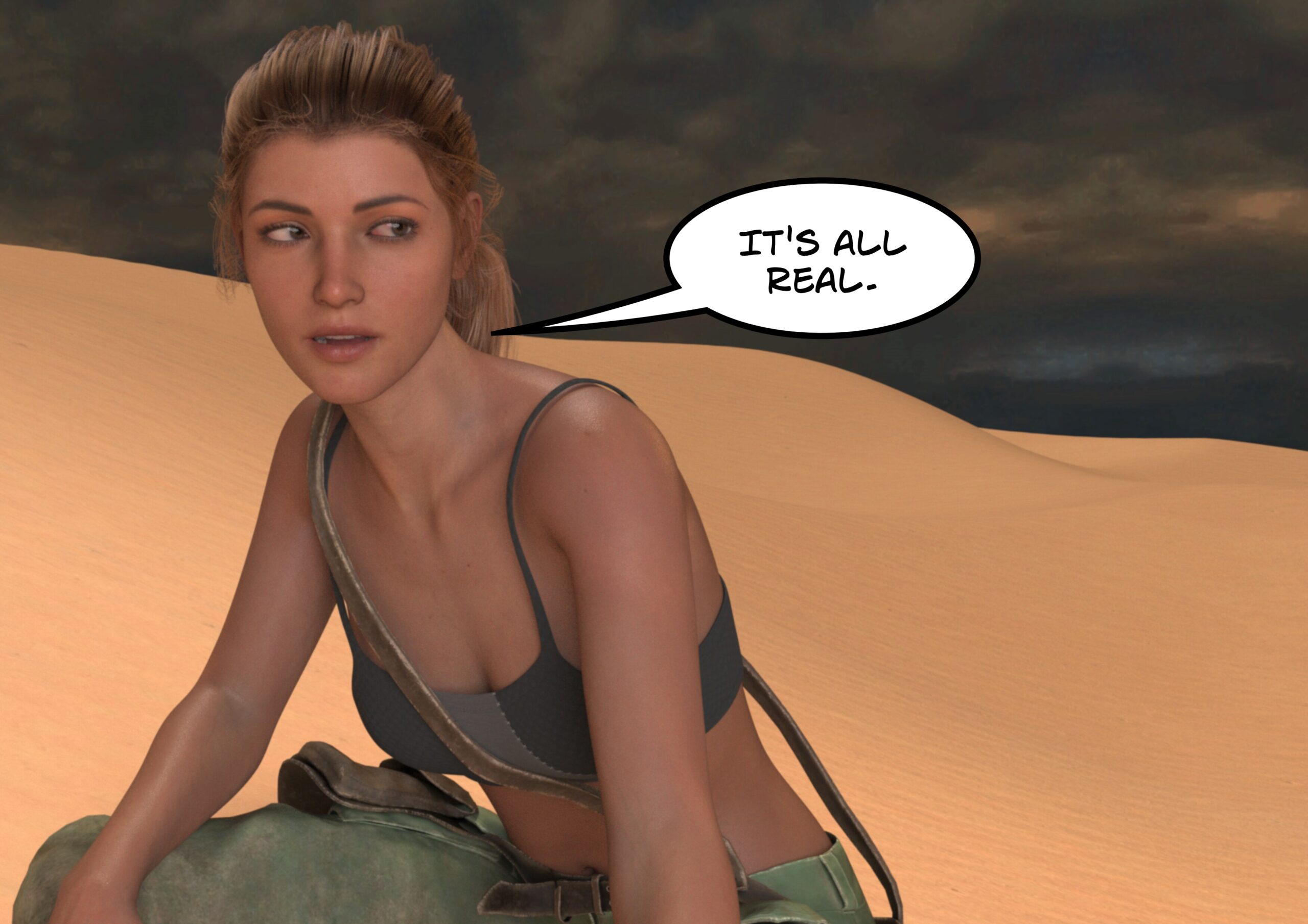 female muscle growth comic