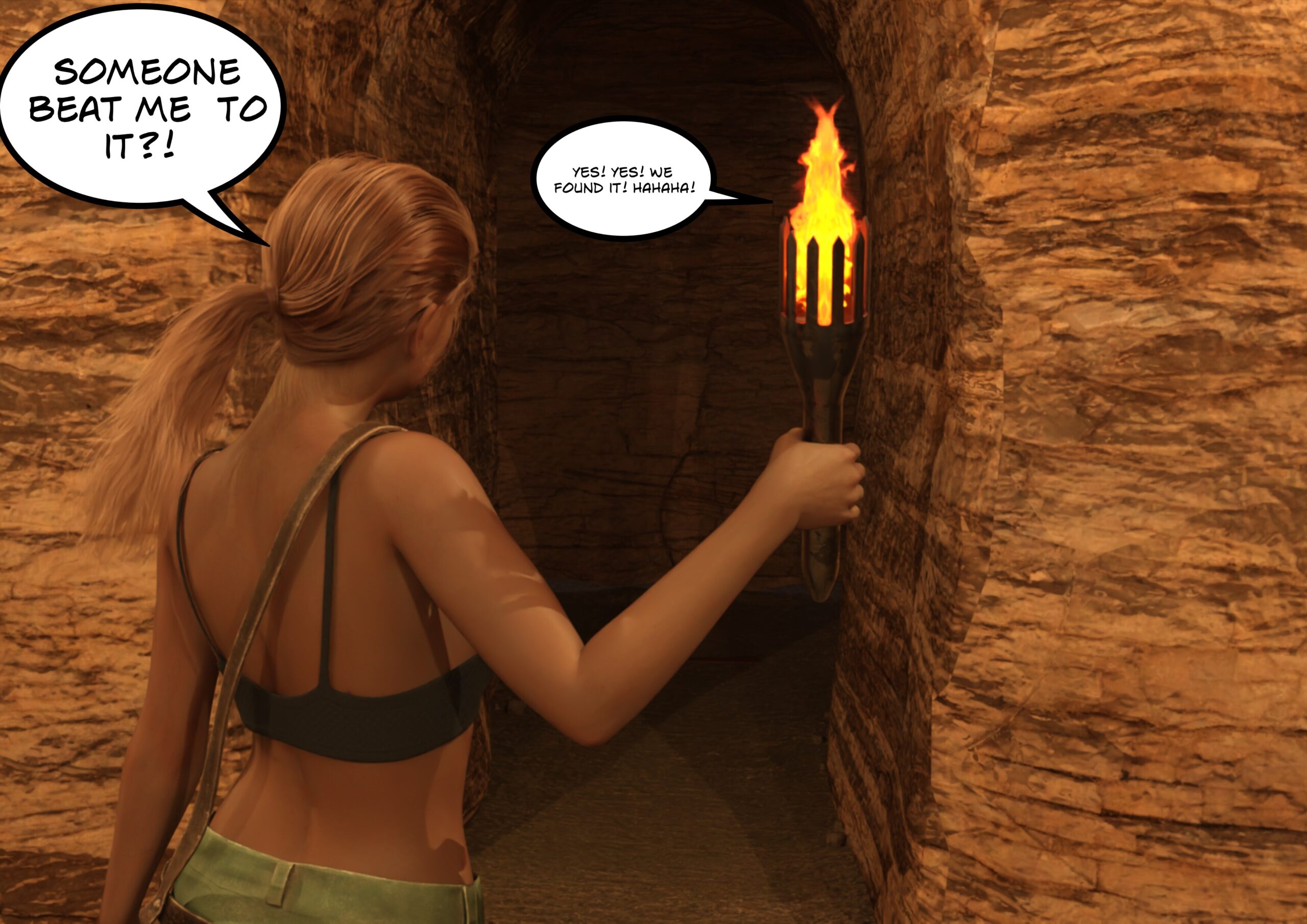 female muscle growth comic