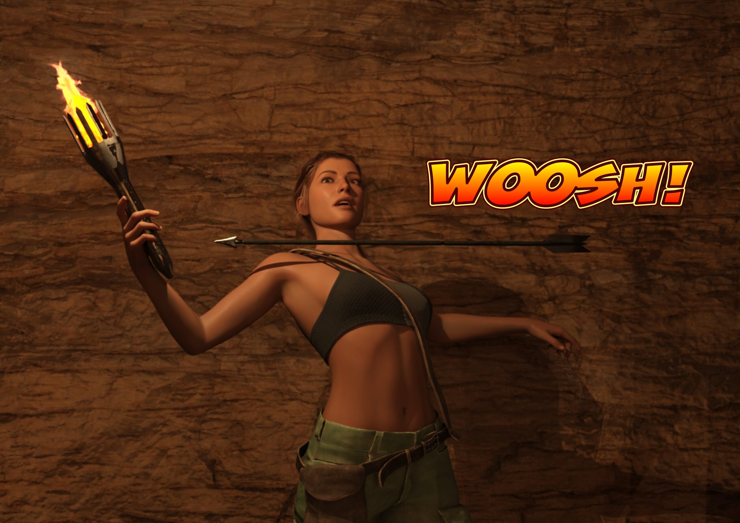 female muscle growth comic