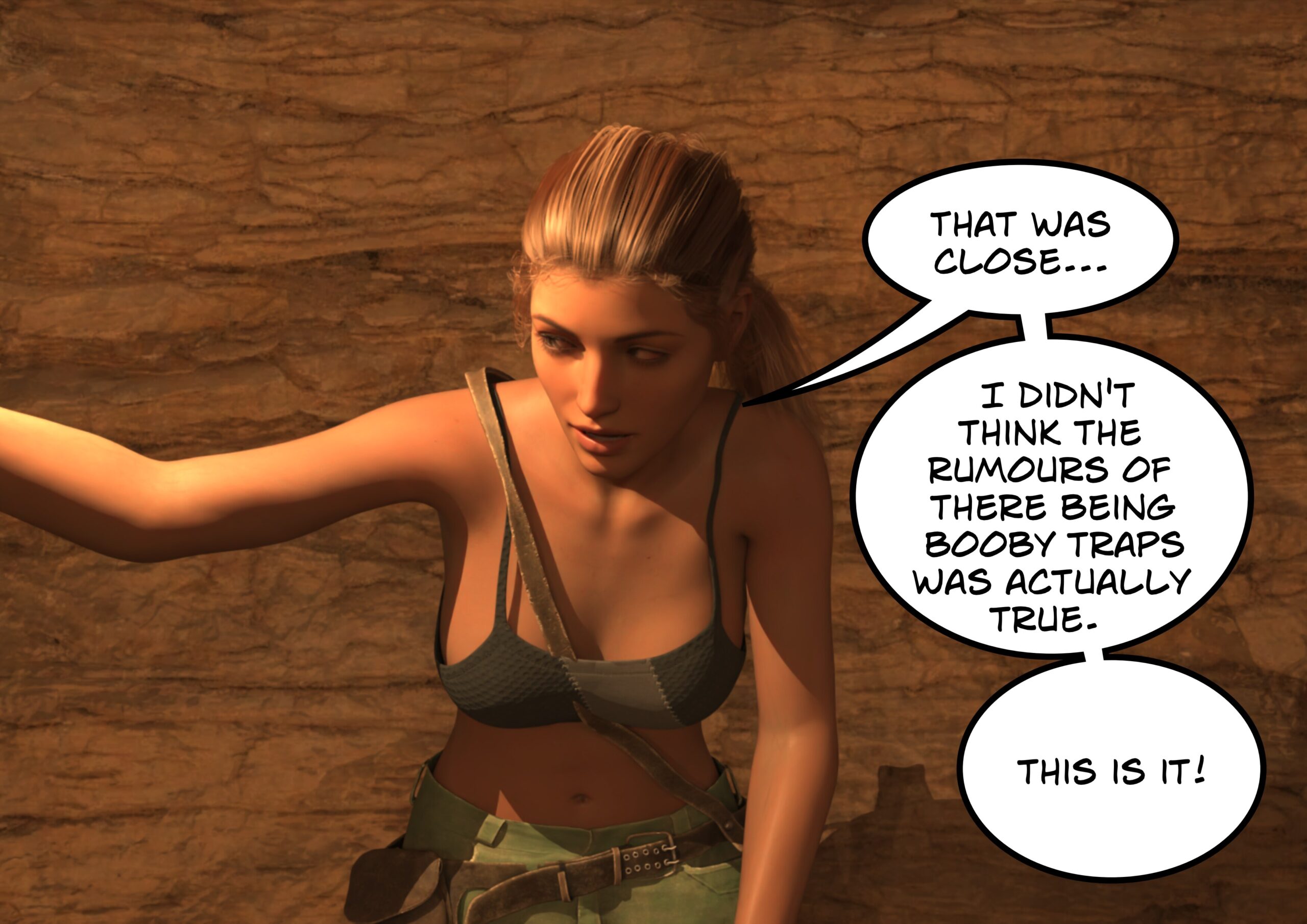 female muscle growth comic