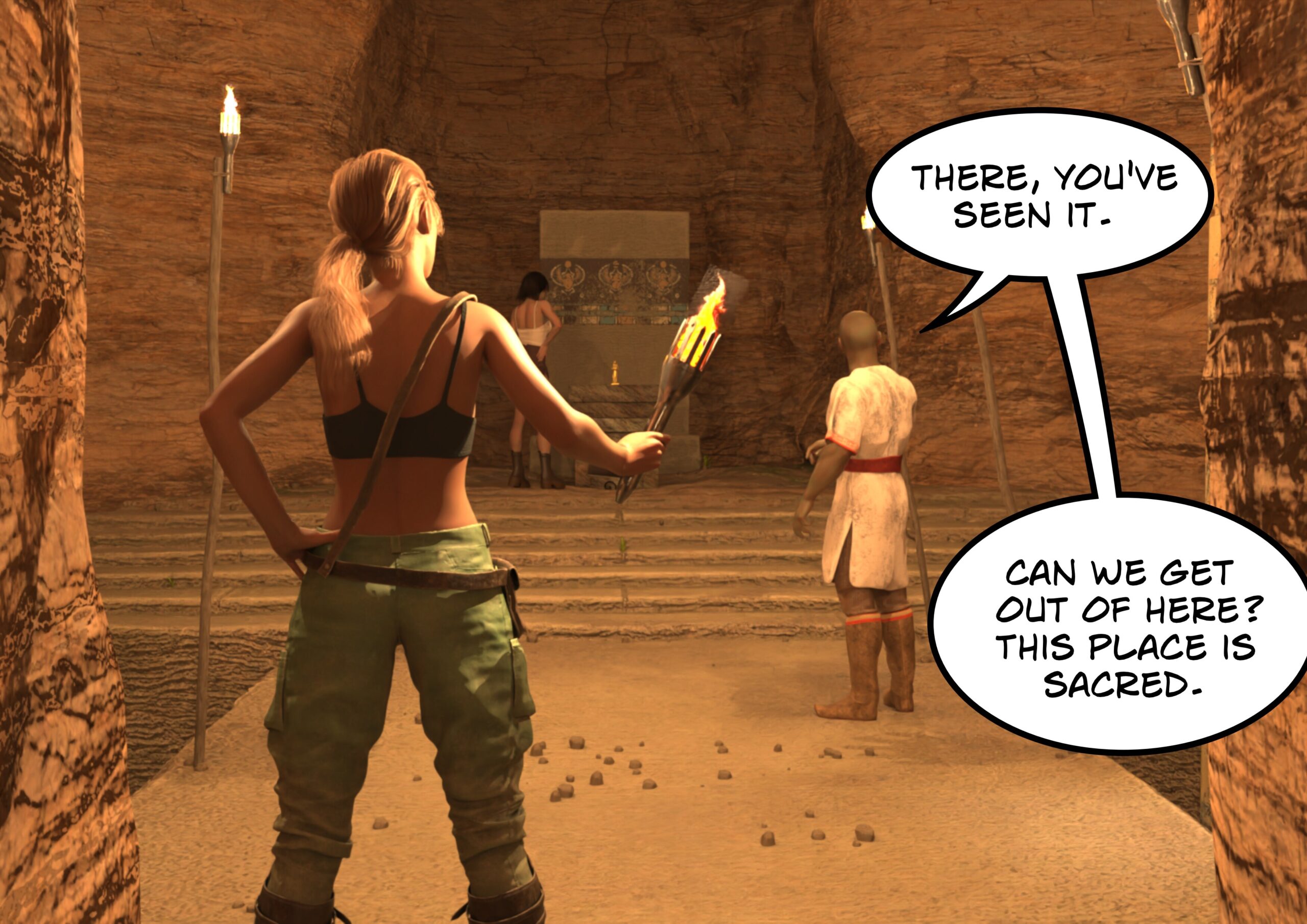 female muscle growth comic