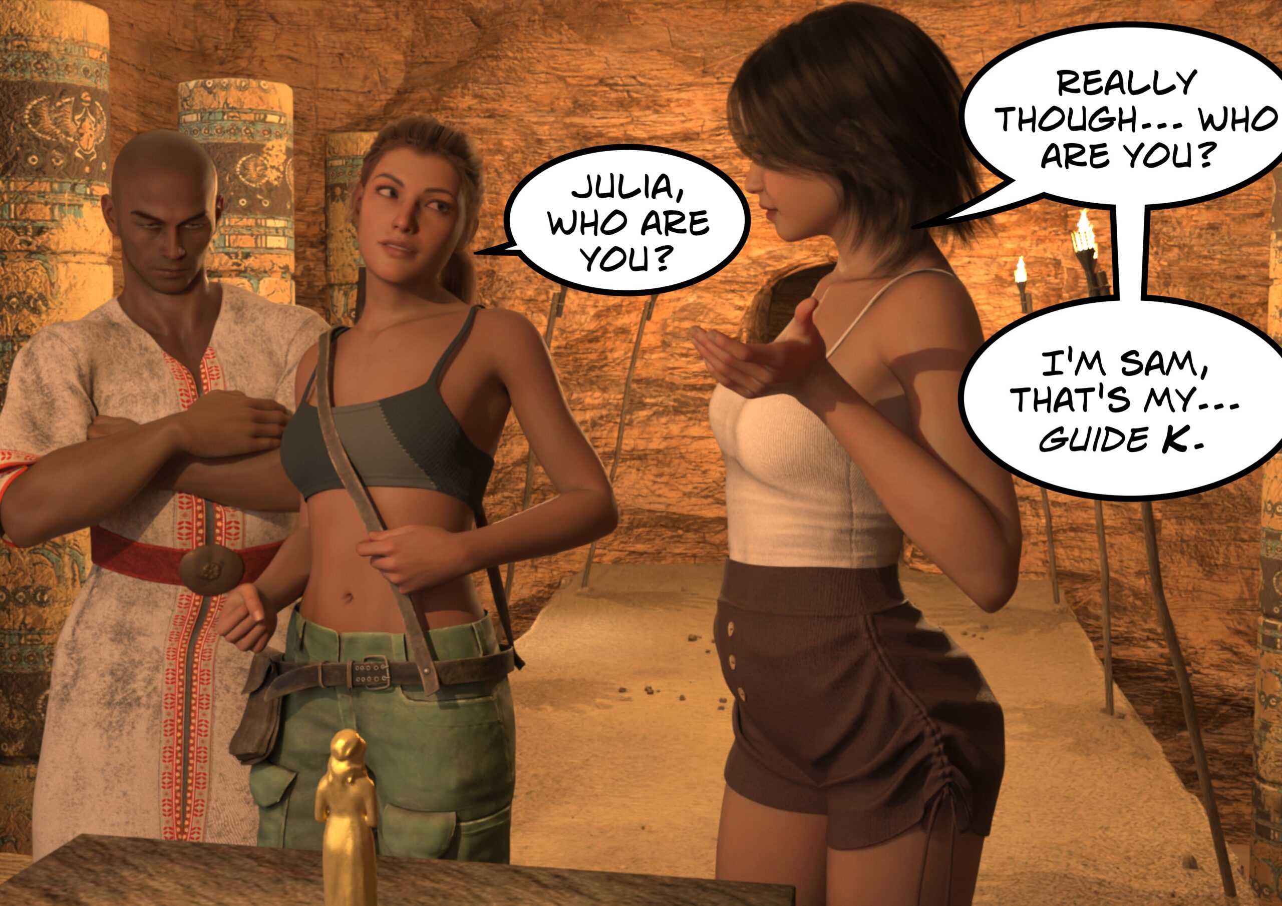 female muscle growth comic