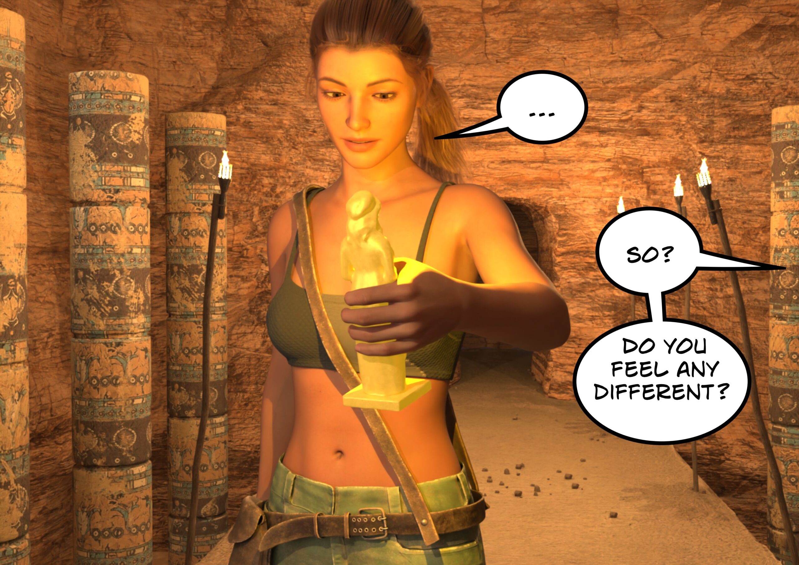 female muscle growth comic