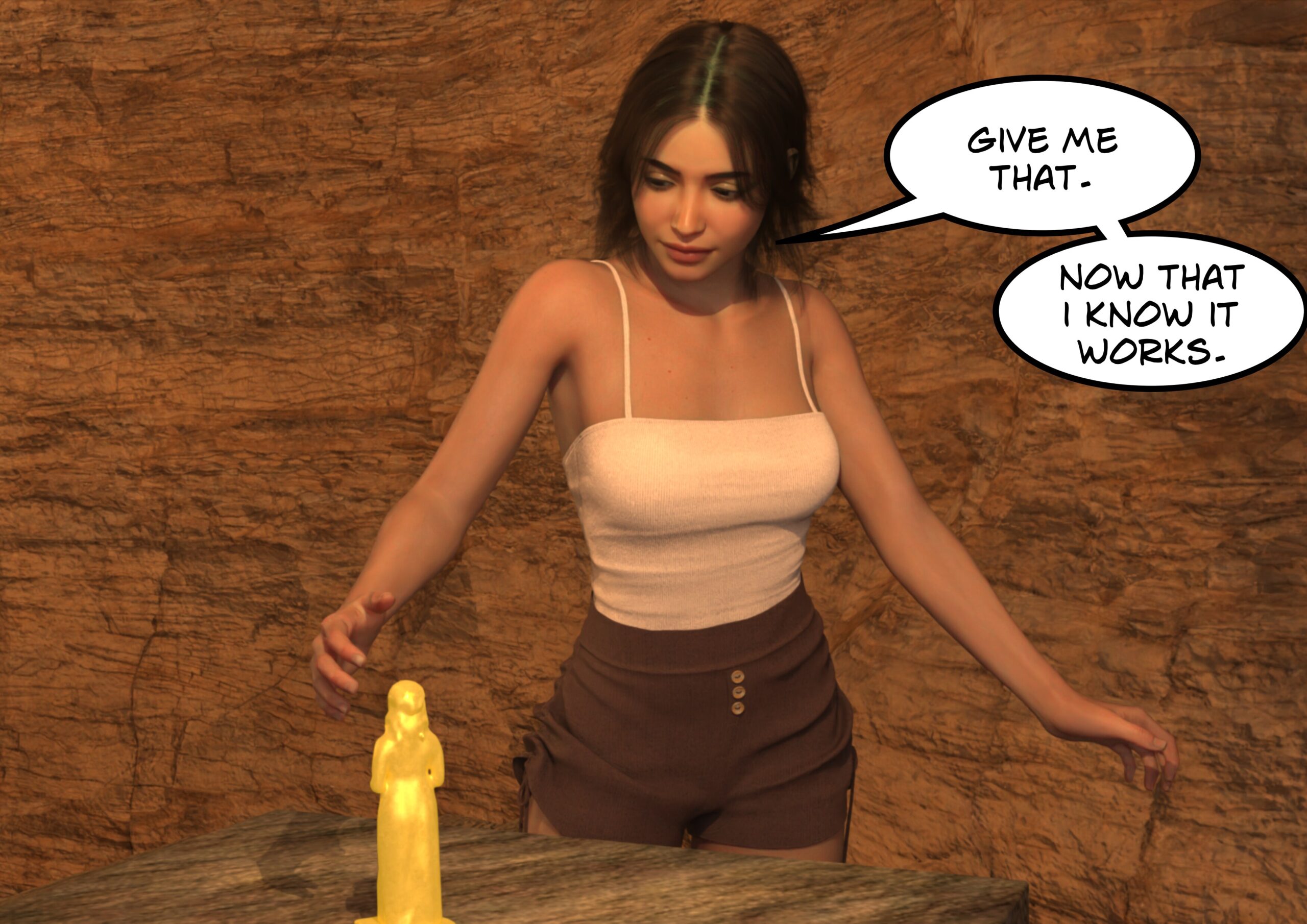 female muscle growth comic