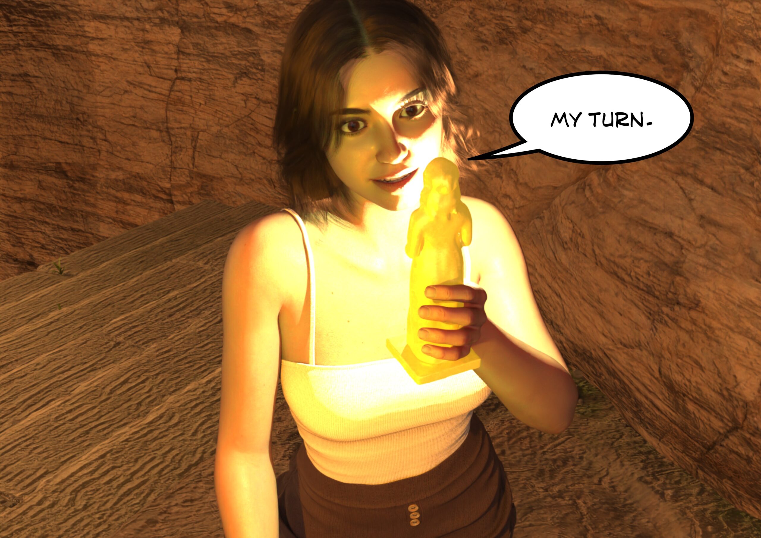 female muscle growth comic