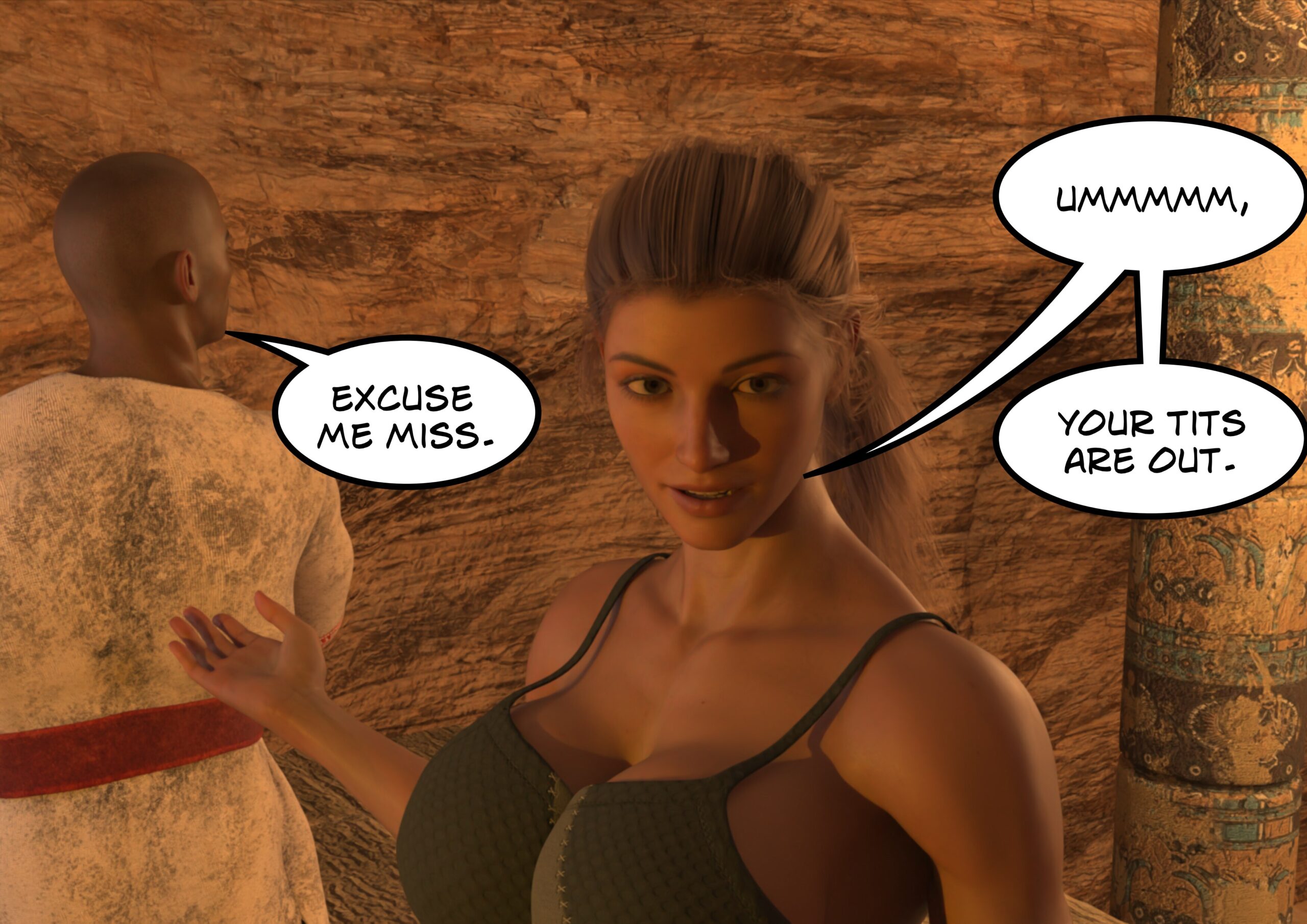 female muscle growth comic