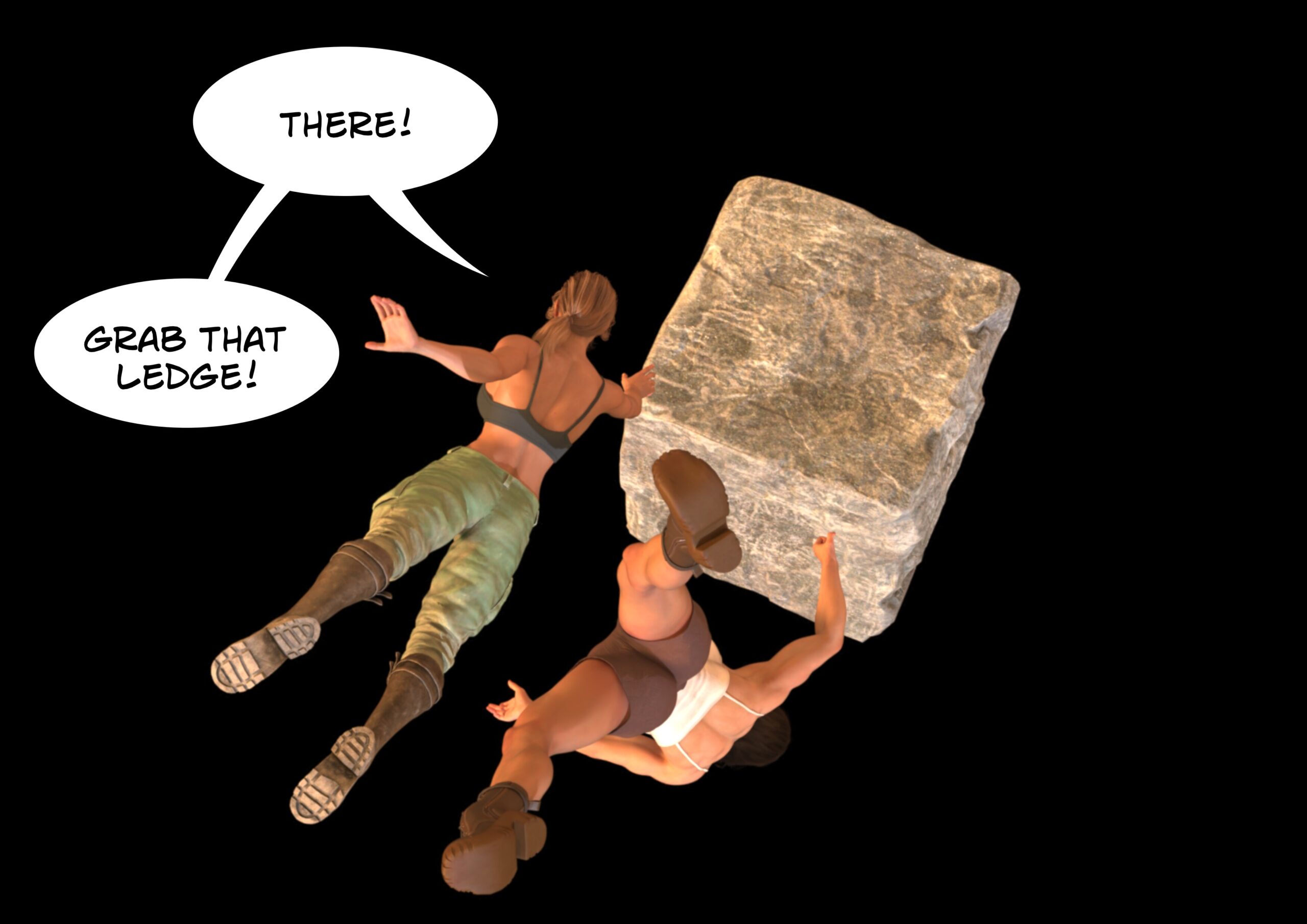 female muscle growth comic