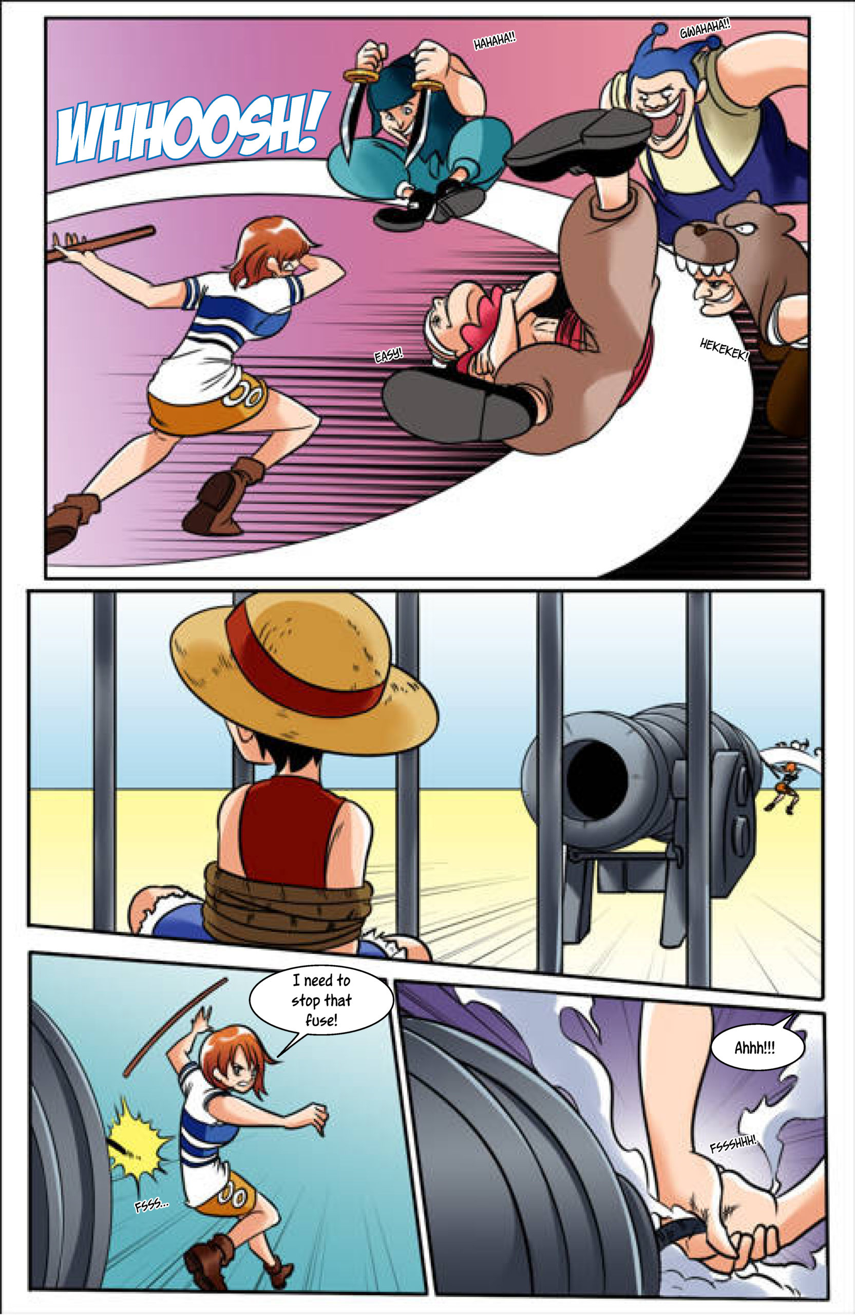 nami female muscle growth