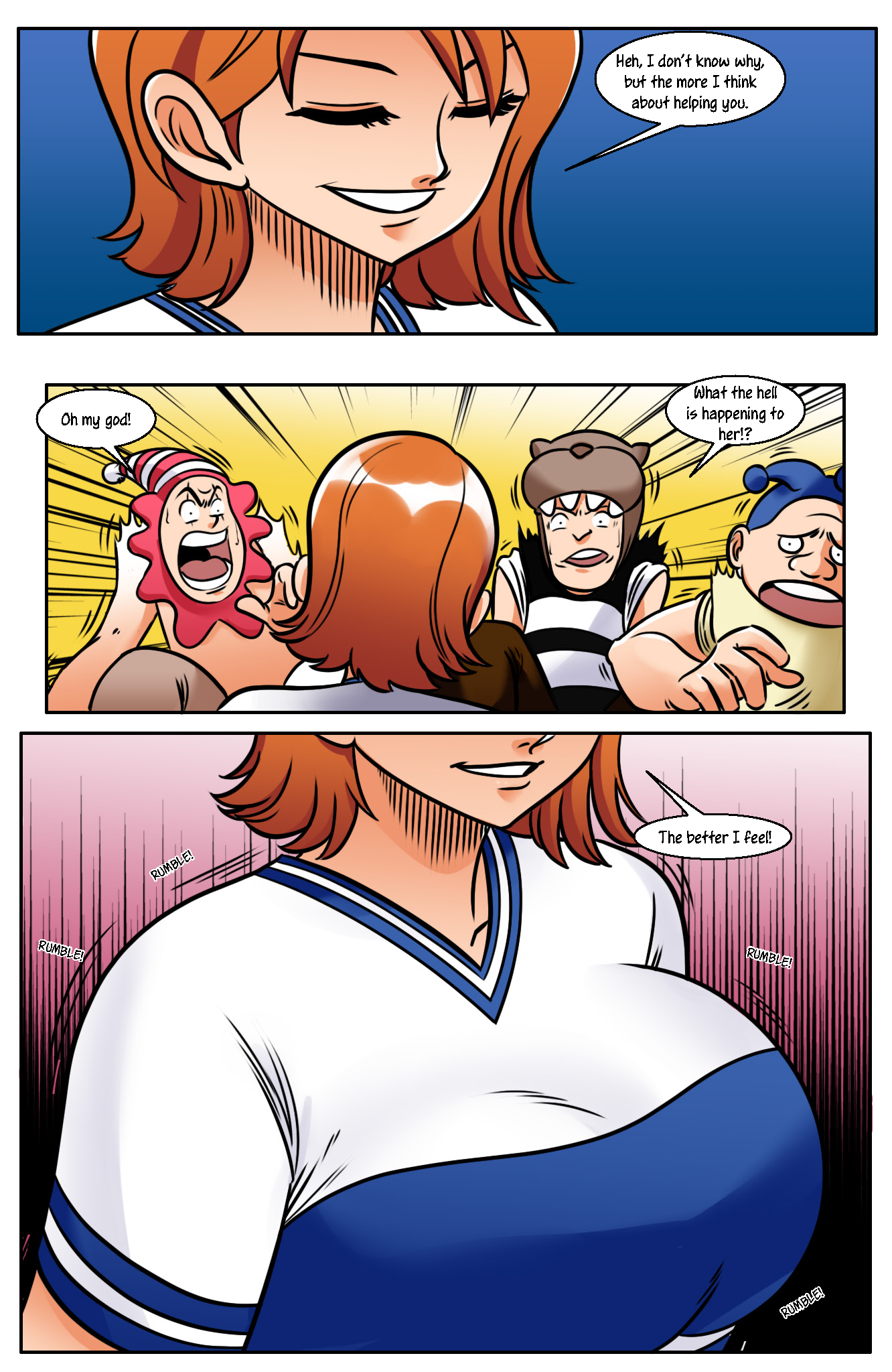 nami female muscle growth