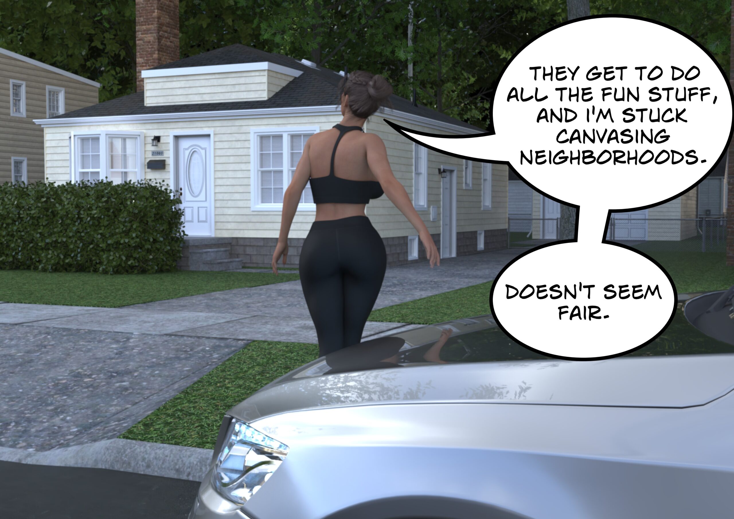 female muscle growth comic