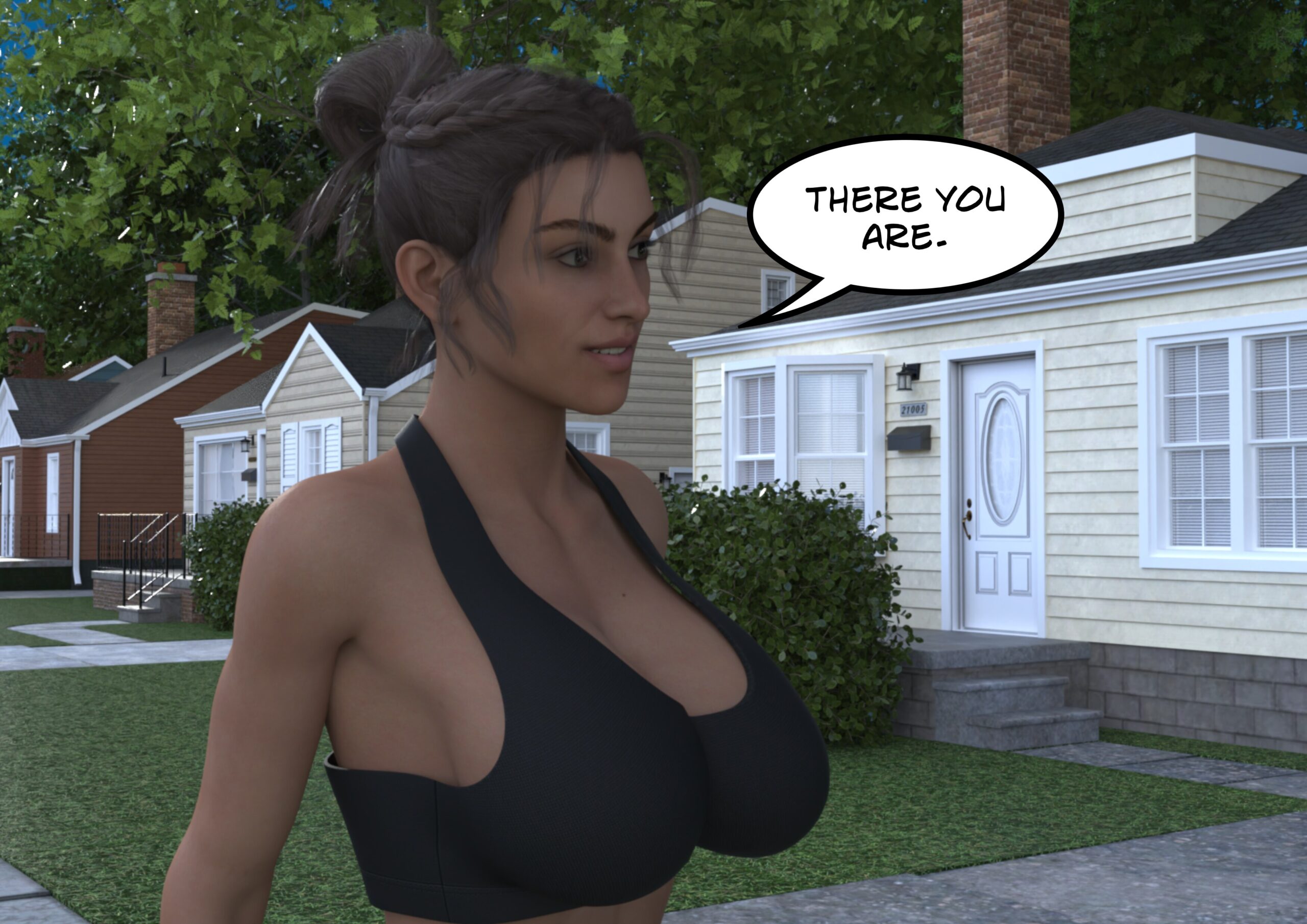 female muscle growth comic