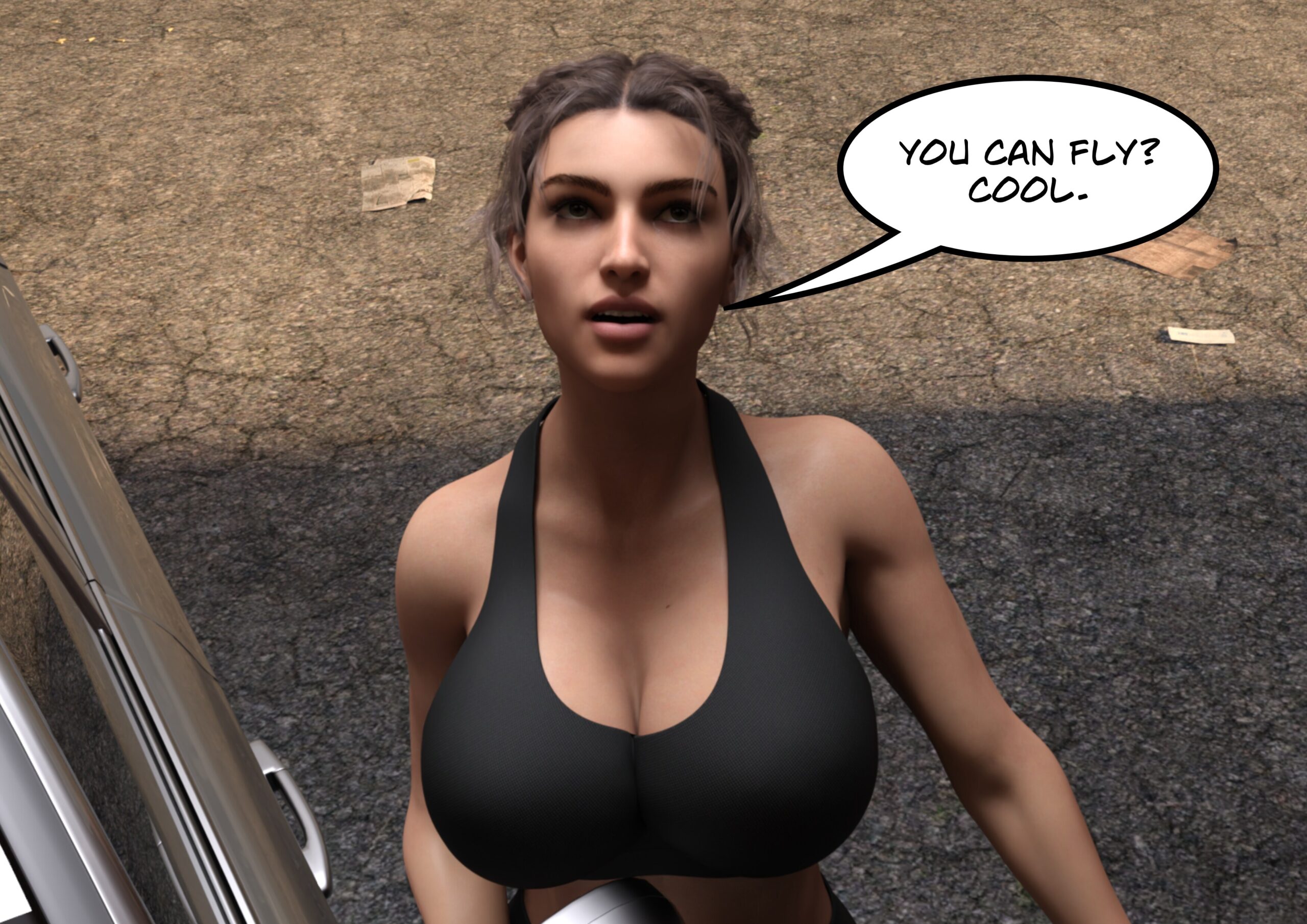 female muscle growth comic