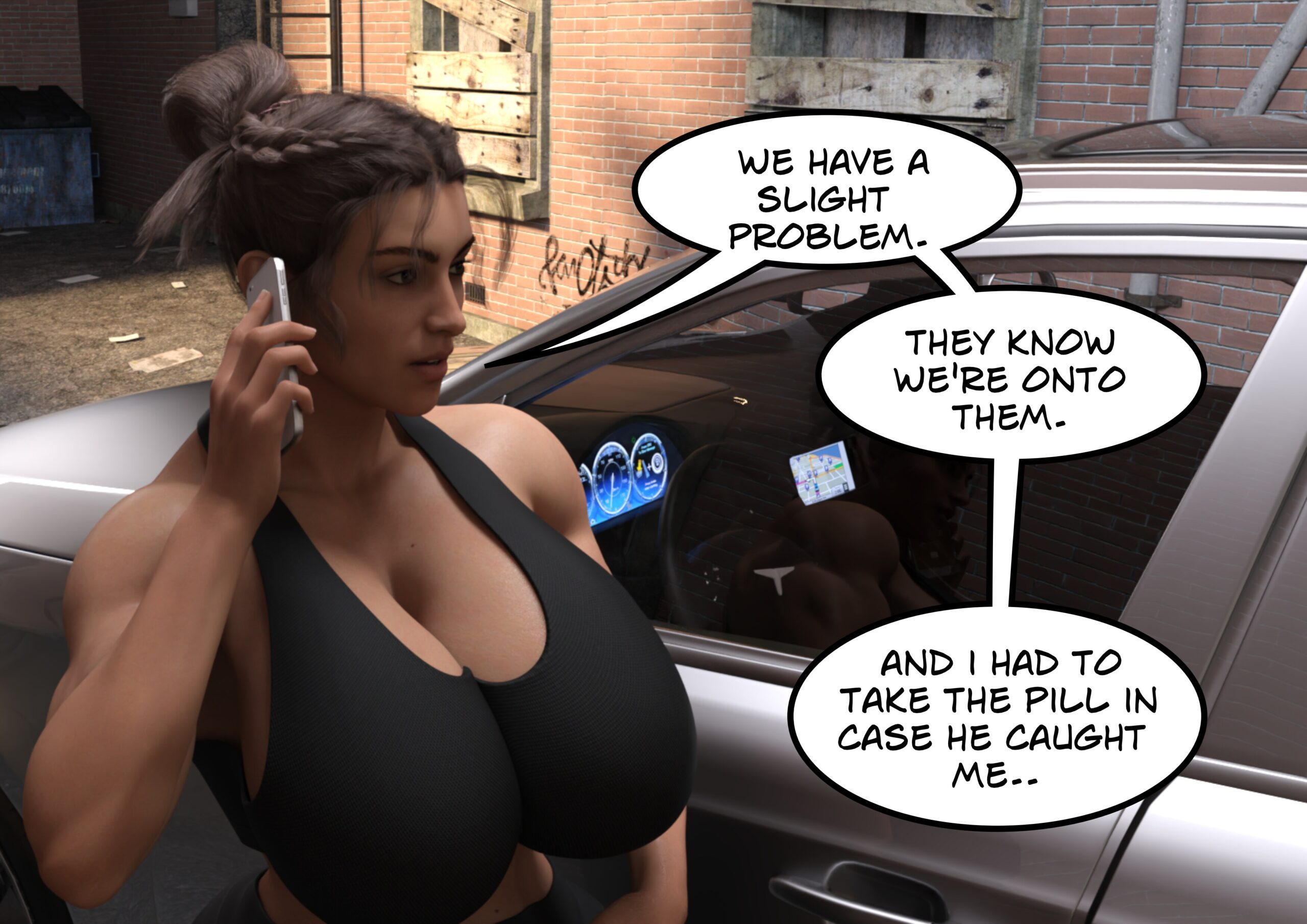 female muscle growth comic