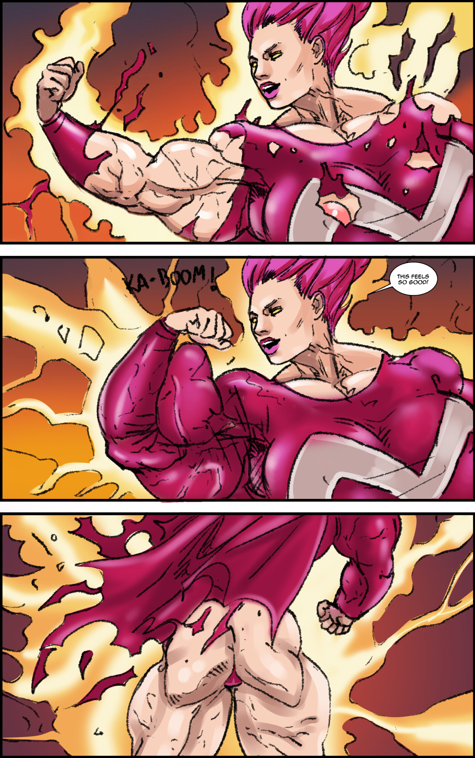magna female muscle growth