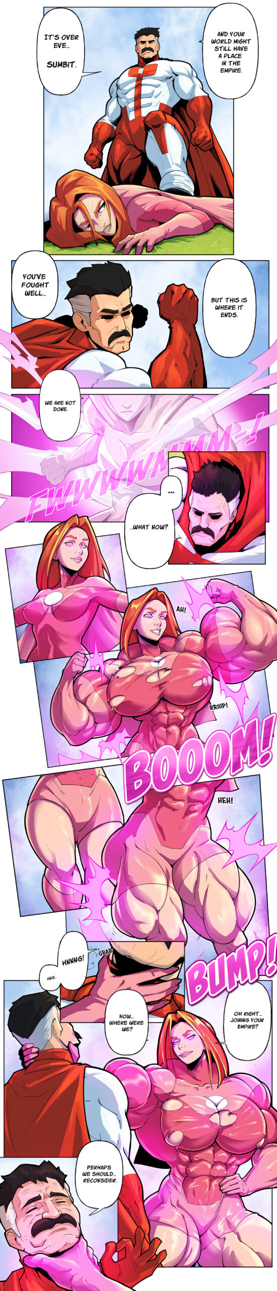 atom eve female muscle growth